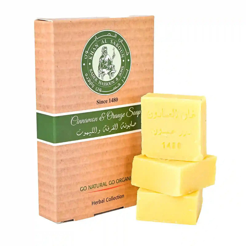 Soap / Jabón — Lemon & Cinnamon Soap 6-Pack (300g)