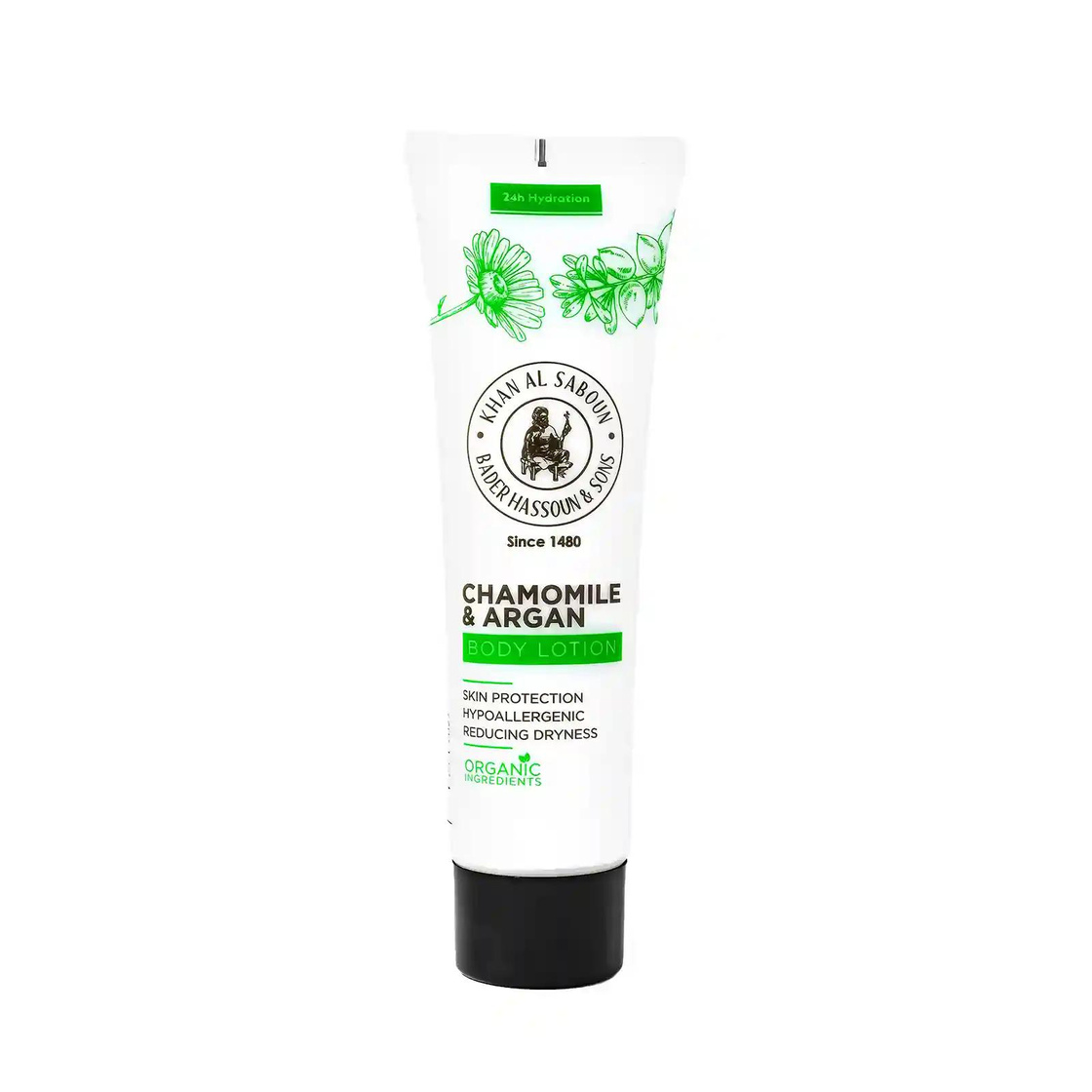Body Lotion / Loción Corporal — Chamomile & Argan Body Lotion (60ml)