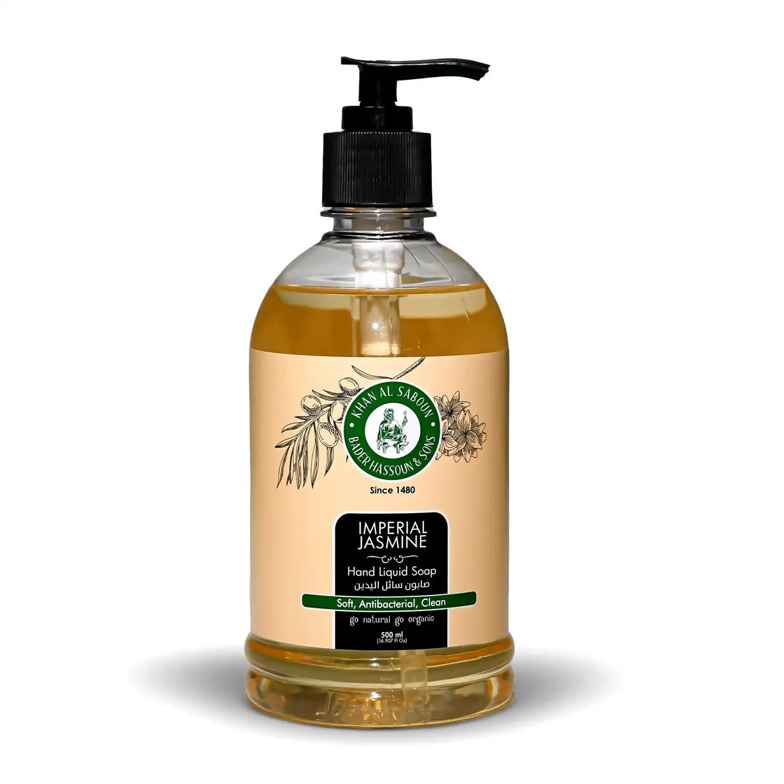 Soap / Jabón — Imperial Jasmine Liquid Soap (500ml)